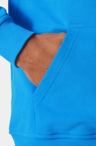 HELLY HANSEN Box logo hoodie Blue 4