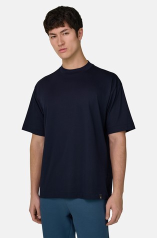 Relaxed fit majica s kratkimi rokavi iz S.Cafè jerseya