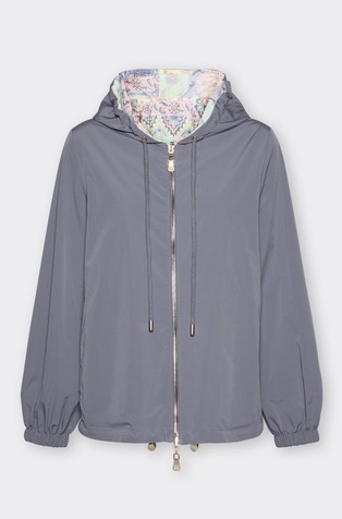 Obojestranska vodoodbojna jakna s kapuco