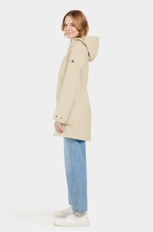 DIDRIKSONS Folka Short Waterproof jacket Clay Beige 2