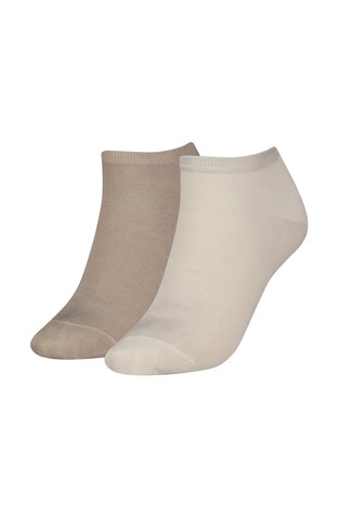 Paket 2 parov nizkih nogavic iz bombažne mešanice