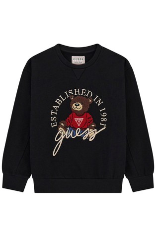 Oversized logo bear sweatshirt