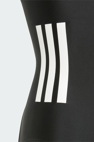 ADIDAS 3-Stripes C-Back Swimsuit Kids Black / White 5