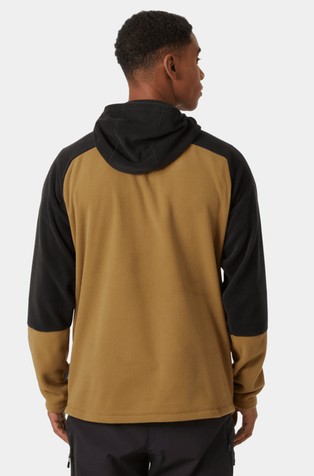 HELLY HANSEN Daybreaker logo pulover iz flisa Večbarvna - Brown / Black 2