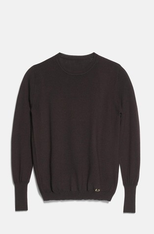 Virgin wool pullover