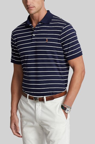 Custom slim fit bombažna polo majica