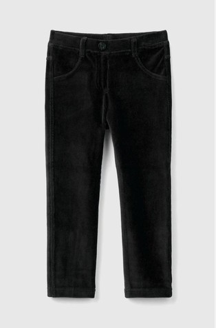 Ribbed chenille trousers