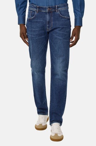 Slim fit jeans hlače iz raztegljivega denima