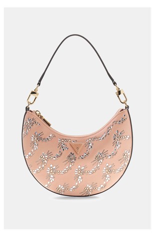 Tasmin Mini Rhinestoned Shoulder Bag