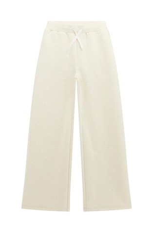 4G logo jacquard joggers