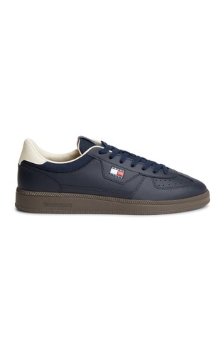 The Greenwich Logo Trainers With Leather