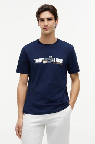 Logo Graphic Print Cotton T-shirt