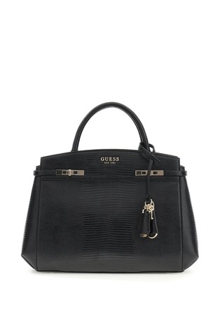 Melinda Faux-leather Snakeskin-Print Handbag