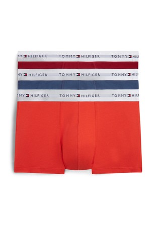 3-Pack Logo Waistband Trunks