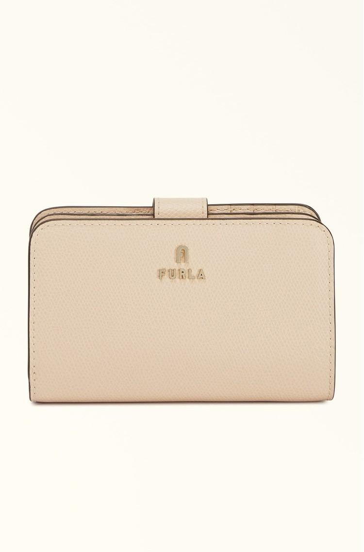 FURLA Kompaktna denarnica Bež - Light Beige 