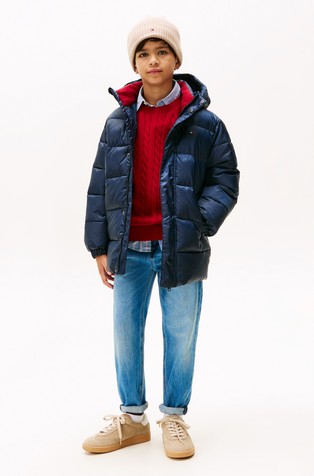 Essential Hooded Quilted Parka