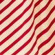 Rdeča - Medium Red Stripe