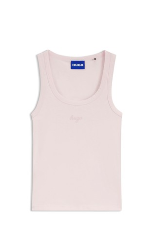 Extra-slim fit majica brez rokavov