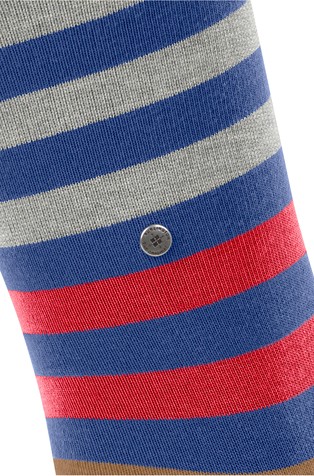 BURLINGTON Blackpool Men Socks Deep Blue / Multi 4