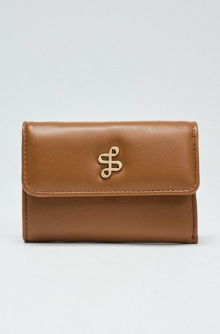 Leather effect wallet