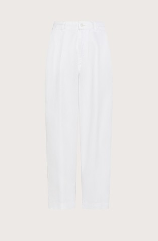 Hlače iz mešanice bombaža in lana