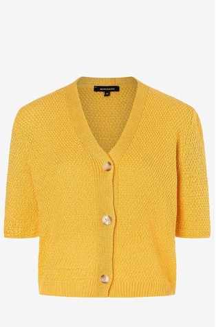 Short-sleeved cardigan