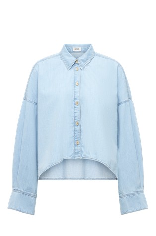 Oversized fit bombažna srajca