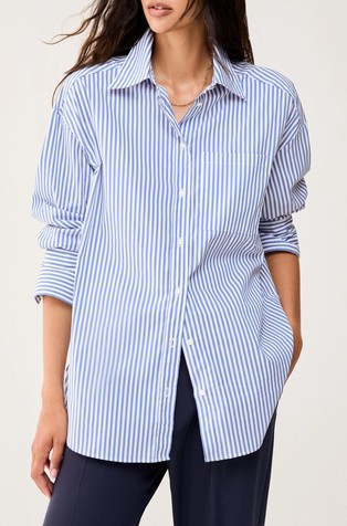 Oversized fit srajca iz poplina