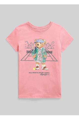 Polo Bear Cotton Jersey Tee