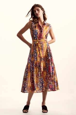 Srajčna obleka z vzorcem oblikovalca Christiana Lacroixa