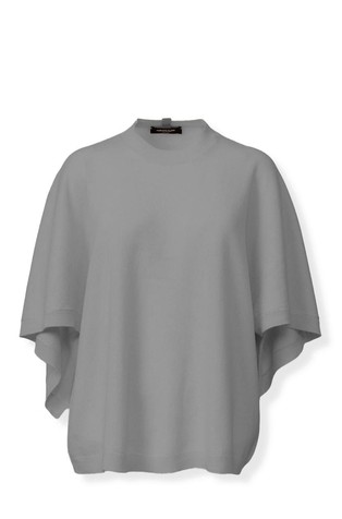 Loose knit sweater in wool-blend