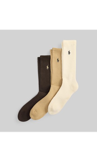 Cotton-blend Crew Sock 3-pack