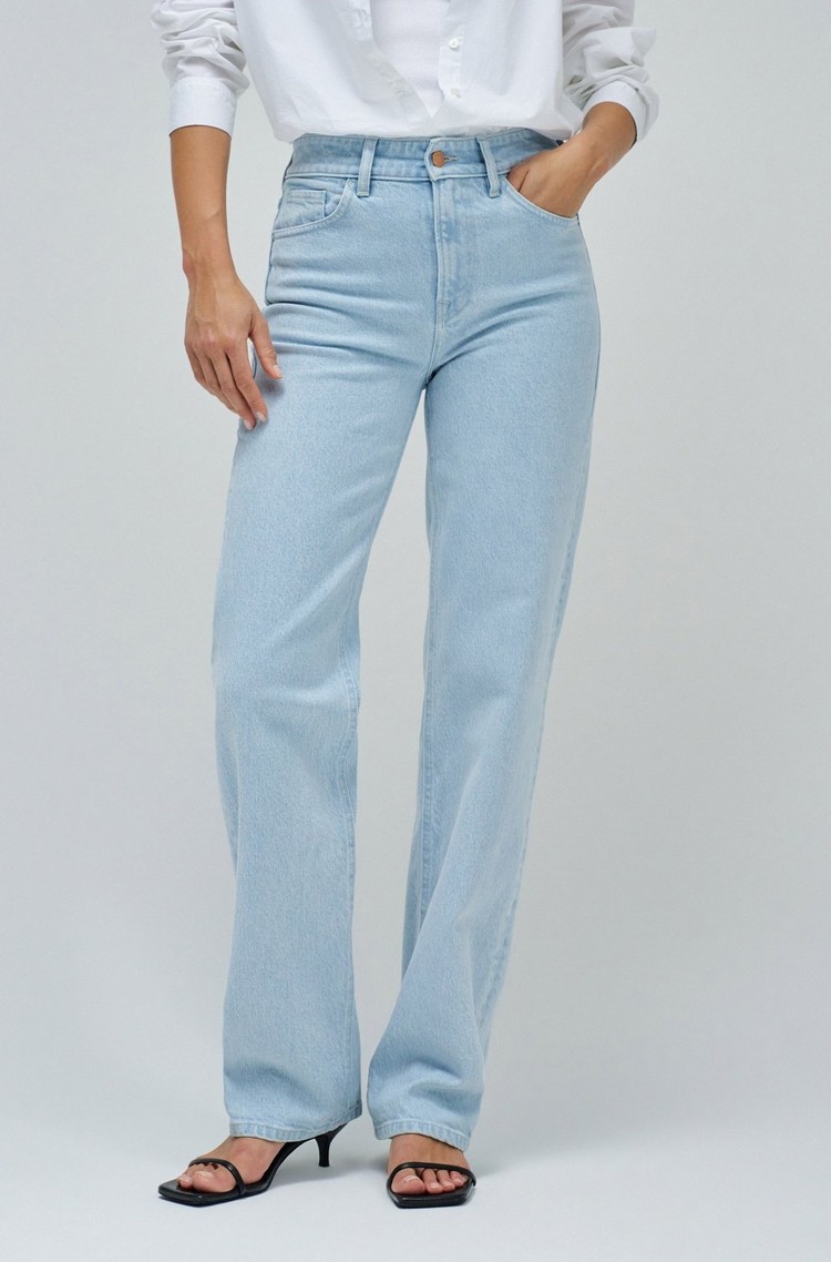 SALSA JEANS True Straight fit jeans hlače Modra - Blue 