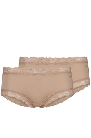 Skiny Advantage Modal paket 2 spodnjih hlačk s čipko