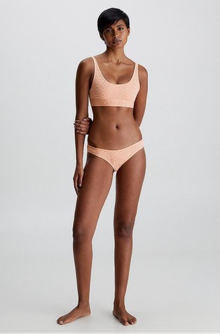 CALVIN KLEIN Lace Bikini Briefs - Intrinsic Pink Colour 3