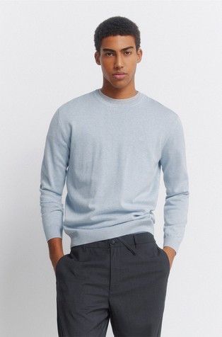 Organic cotton knit jumper