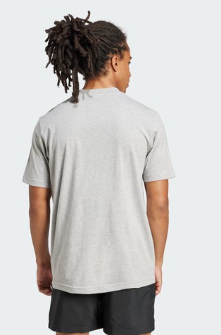 ADIDAS Essentials Small Logo Single Jersey T-Shirt Gray 2