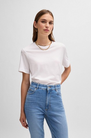 Relaxed-fit T-shirt in cotton jersey