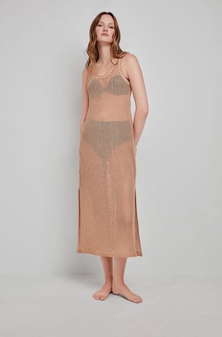 Sleeveless beach dress