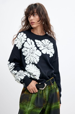 Jacquard sweater M. C. Lacroix