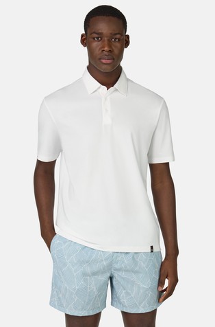 Polo Shirt In Stretch Supima Cotton