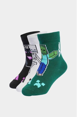 adidas x Minecraft paket 3 parov nogavic