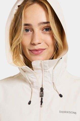 DIDRIKSONS Tilde waterproof jacket with hood White 3