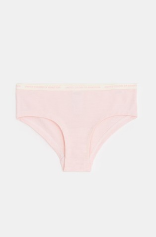 BENETTON Paket 2 spodnjih hlačk iz elastičnega bombaža Roza - Pink 2