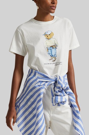 Polo Bear majica s kratkimi rokavi iz bombažnega jerseya