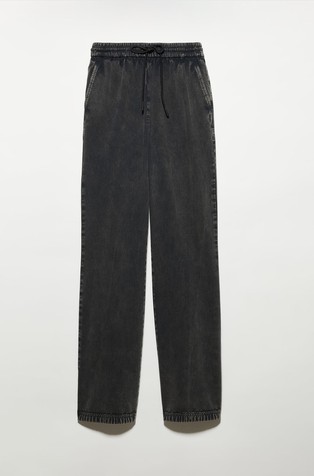 MAX&amp;CO Relaxed fit trousers in cotton-viscose blend Black 3