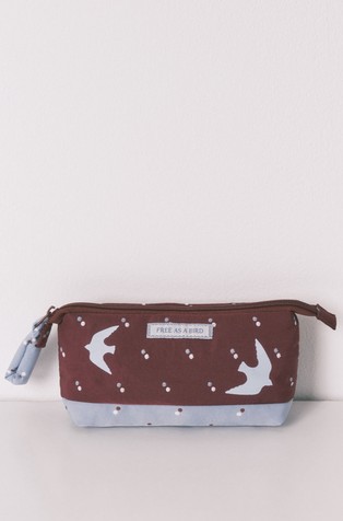 Manjša kozmetična torbica s potiskom