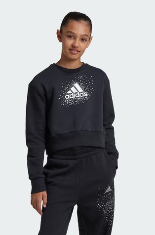 Glam pulover s svetlečim logotipom