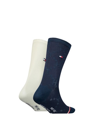 TOMMY HILFIGER Paket 2 parov nogavic iz mešanice z liocelom Večbarvna - Multi 2