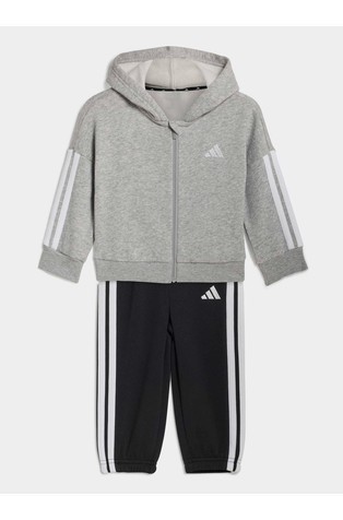 Essentials logo unisex komplet jope s kapuco in trenirke